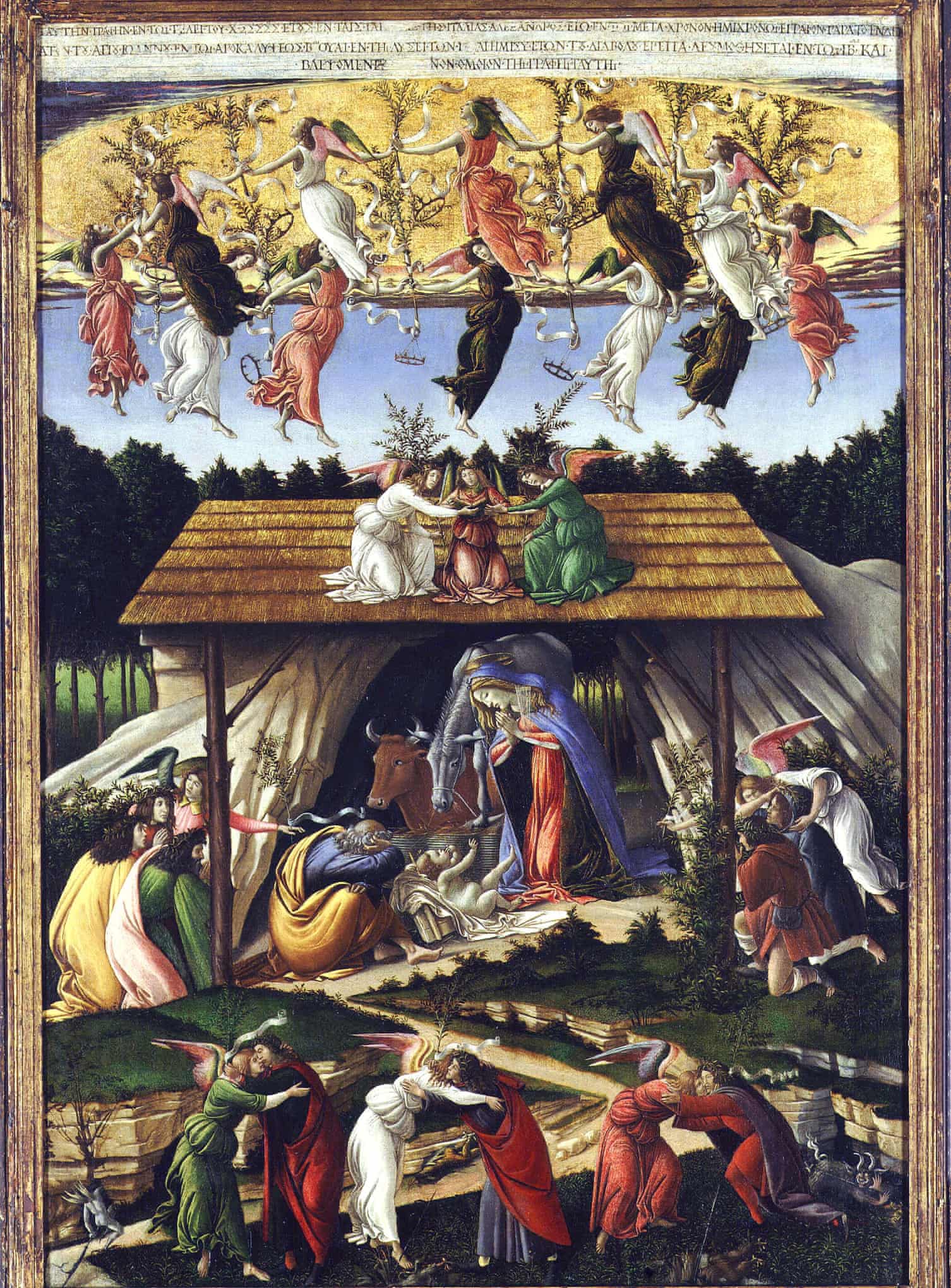 Nasterea Mistica, de Sandro Botticelli (cca. 1500)