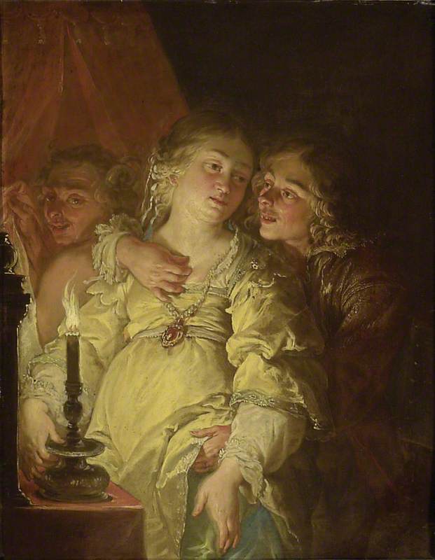 A Loving Couple: 'Lust'Jacques de L'Ange (active 1631/1632–1642 ) (attributed to)
Ashmolean Museum, Oxford