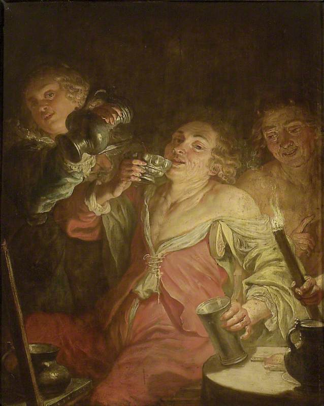 A Man drinking: 'Gluttony'Jacques de L'Ange (active 1631/1632–1642 ) (attributed to)
Ashmolean Museum, Oxford