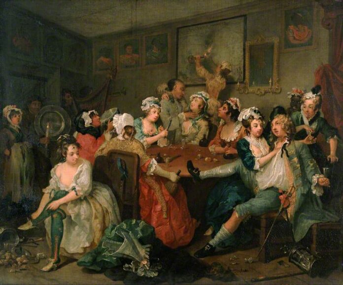 A Rake's Progress: 3 – The Orgy William Hogarth (1697–1764) Sir John Soane’s Museum