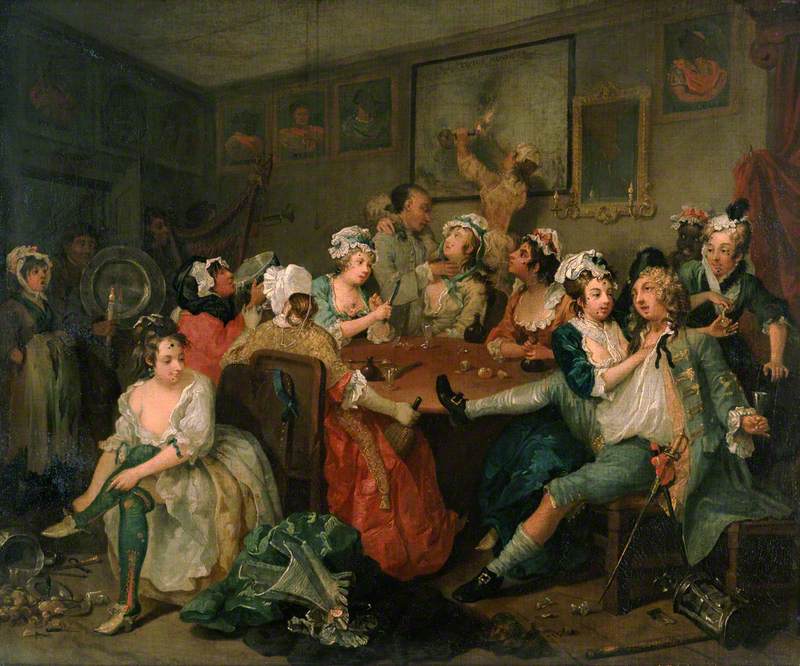 A Rake's Progress: 3 – The OrgyWilliam Hogarth (1697–1764)
Sir John Soane’s Museum